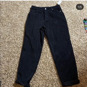 NWT BDG high waist corduroy mom jeans